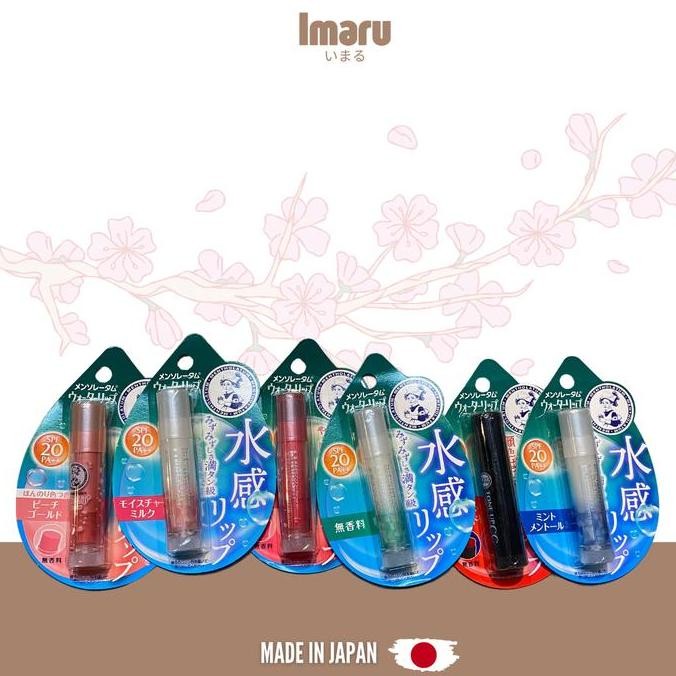 Rohto Mentholatum Water Lip - Lip Balm Spf 20 Pa++ Original