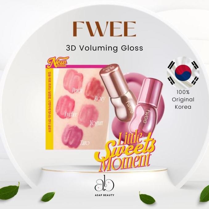 FweeS 3D Voluming Gloss/ Fwee 3D Voluming Gloss 30% / Fwee 3D Voluming Gloss 70% Original