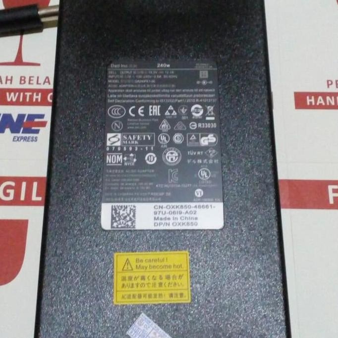 Adapter Adaptor Charger Dell Alienware Area-51 M17X M17-R1 M17-R3 240W