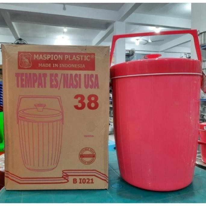 Termos Es Maspion 38 Liter/Termos Nasi/Rice Ice Bucket 38 Liter