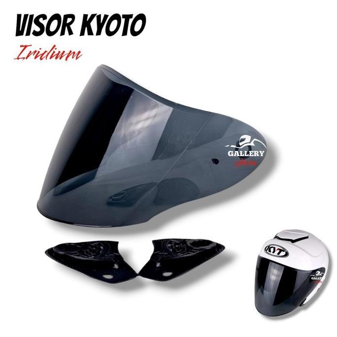 Visor Iridium Kyt Kyoto | Visor Venom Kyt Kyoto / Kaca Helm Iridium