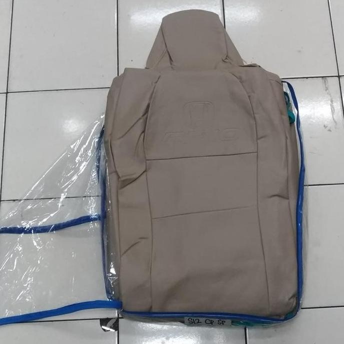 Cover Jok Brio Satya RS 2014-2017 Capucino Oscar Ready Stock