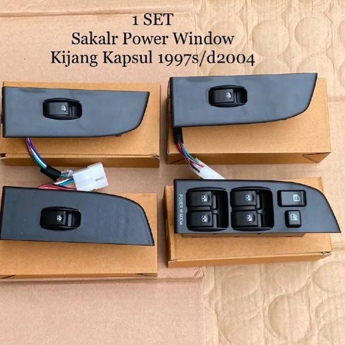 Saklar power window mobil kijang kapsul /saklar power window mobil kijang