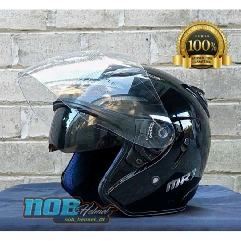 Murah Helm Dewasa Centro Double Visor Merk Mrj Original Cod