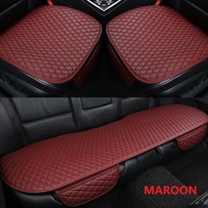 Datsun GO PLUS Seat Cover 2 Baris Leather Kursi Jok Mobil Sarung