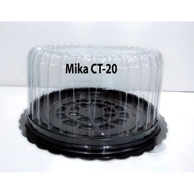 Box Mika Bulat Bolu Tart Tumpeng Mini Diameter 20Cm - Ct20