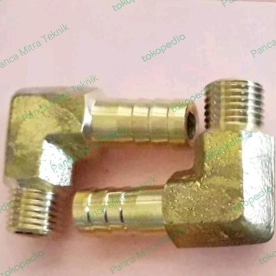 Nepel Selang L Drat Luar 1/2" Selang 1/2" Inch
