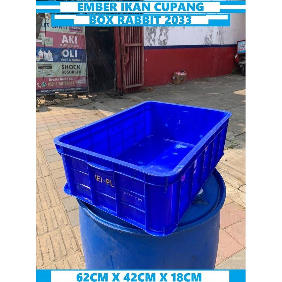 Bak Plastik kontainer bak Magot Bak Ikan/bak kura kura/Box Rabbit 2033