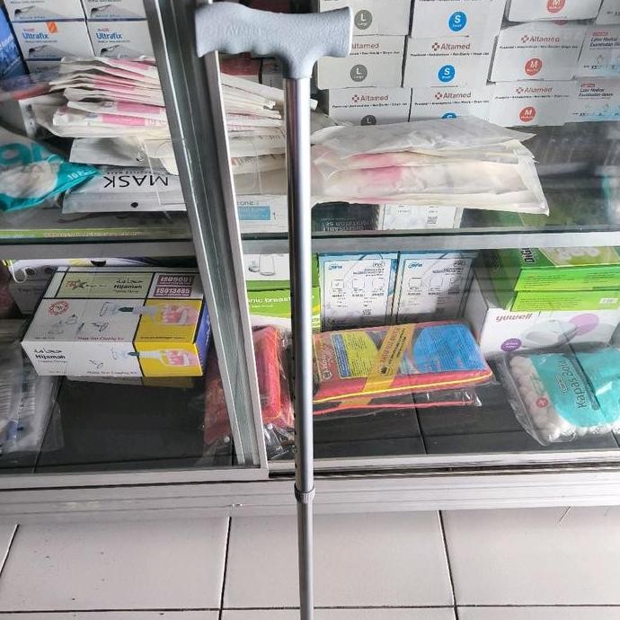 Tongkat Jalan / Alat Bantu Jalan Tongkat Kaki 1 / Alat Bantu Jalan Lansia / Tongkat Jalan Kaki 1 TKP