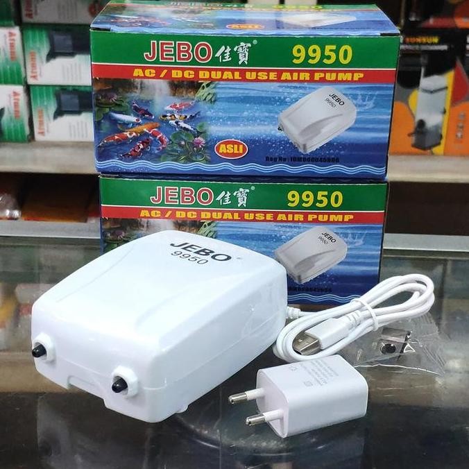 AC/DC RECHARGEABLE JEBO 9950 ORIGINAL DAN TERPERCAYA