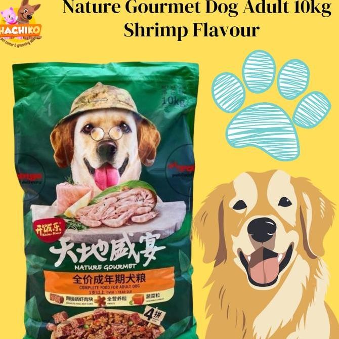 Nature Gourmet Adult Shrimp 10kg/Makanan Anjing