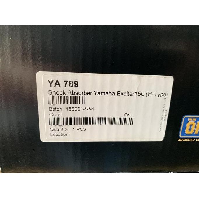 Terbaik Ohlins Ya769 Yamaha Exciter 150 Mx 135 100% Ori