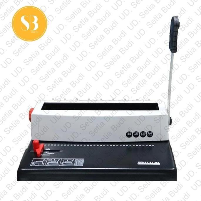 

PROMO DISKON - Mesin Jilid Spiral Kawat GEMET 31 WA