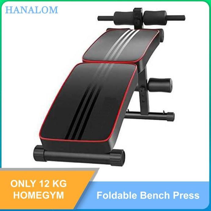 Bench Press Kursi Bangku Gym Fitness Sit Up Foldable