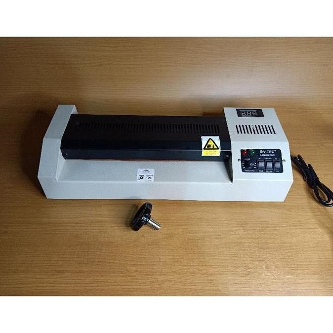 V-TEC MESIN LAMINATING + HANDLE VT-330 A3
