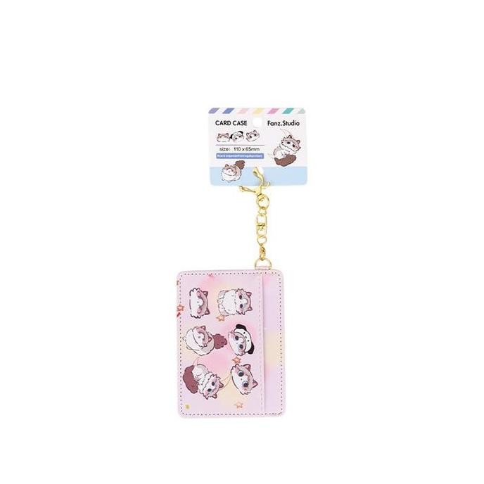 PROMO DISKON - OHSOME - Fanz Studio Card Holder Horizontal Penyimpan Kartu Warna Pink