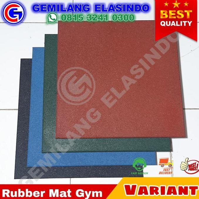 TERLARIS - Rubber Mat Gym | Karet Lantai Gym | Karet Lantai Fitness | Rubber Tile