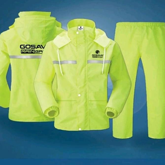 Jas Hujan Setelan RAINSHILD Anti Tembus PVC Tahan Air Jas Hujan Pria Jas Hujan Wanita Raincoat