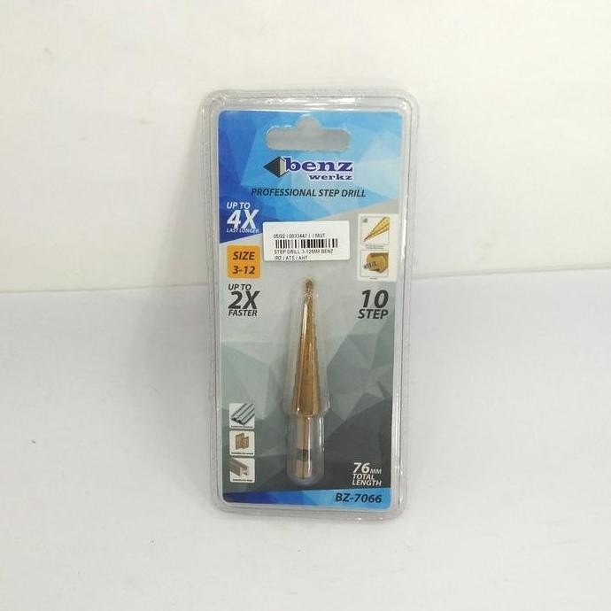 ,,,,,,,] Mata Bor Besi Pagoda Bit 3-12 mm / Step Drill