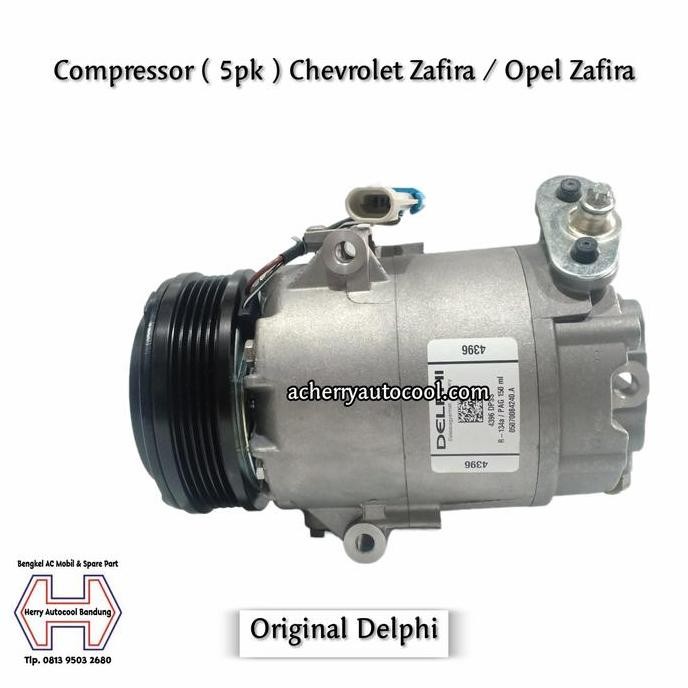 +++++] Compressor Ac Mobil Chevrolet Zafira / Opel Zafira Original Delphi