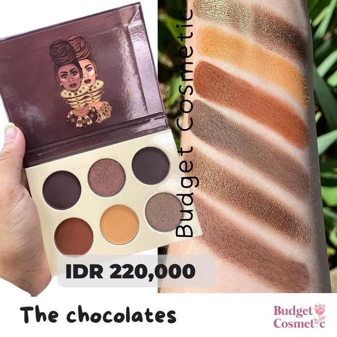 TERMURAH - eyeshadow JUVIA'S PLACE THE CHOCOLATES MINI EYESHADOW juvias nubian warrior