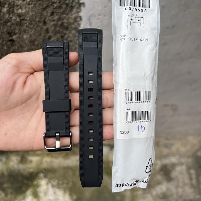 TERBARU - Strap tali jam tangan casio MTP-1316 4A original band MTP 1316