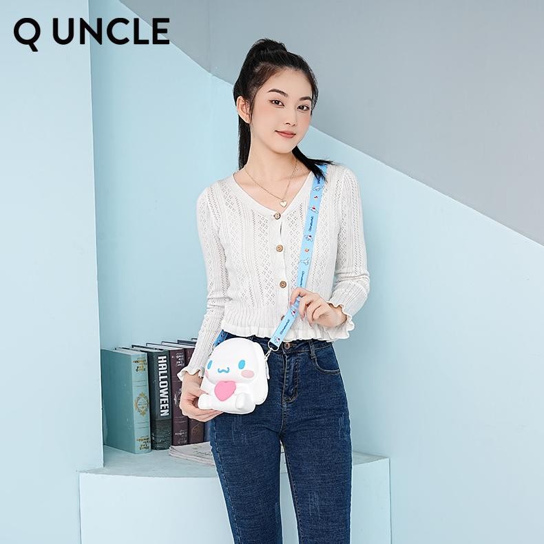 Gratis Ongkir Xtra O-Kay Cinnamoroll Boneka Lucu Tas Selempang Anak Perempuan Bahan Silikon Wanita T