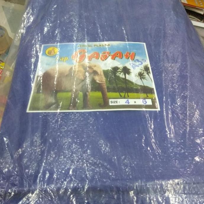 Ready stock] terpal plastik 4x6 / terpal 4x6 / terpal a3 4x6