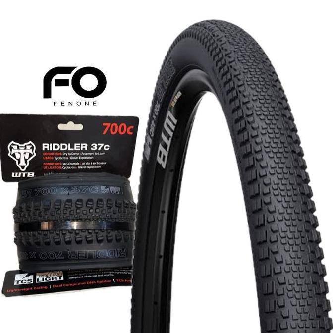 Promo WTB TIRE RIDDLER 700C x 37c TCS / BAN LUAR WTB RIDDLER TUBELESS COD