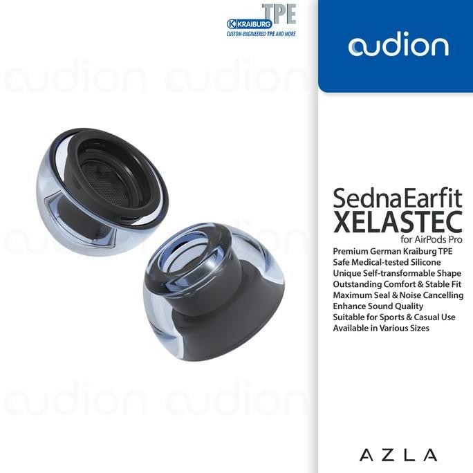 Eartips Earpiece Azla Sedna / Sednaearfit Xelastec For Airpods Pro Original