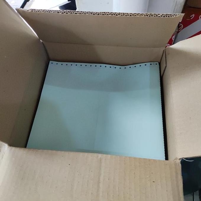 Terbaik Kertas Continuous Form Paper Print 9.5 X 11 3 Ply A4 Bagi 3 Rangkap 100% Ori