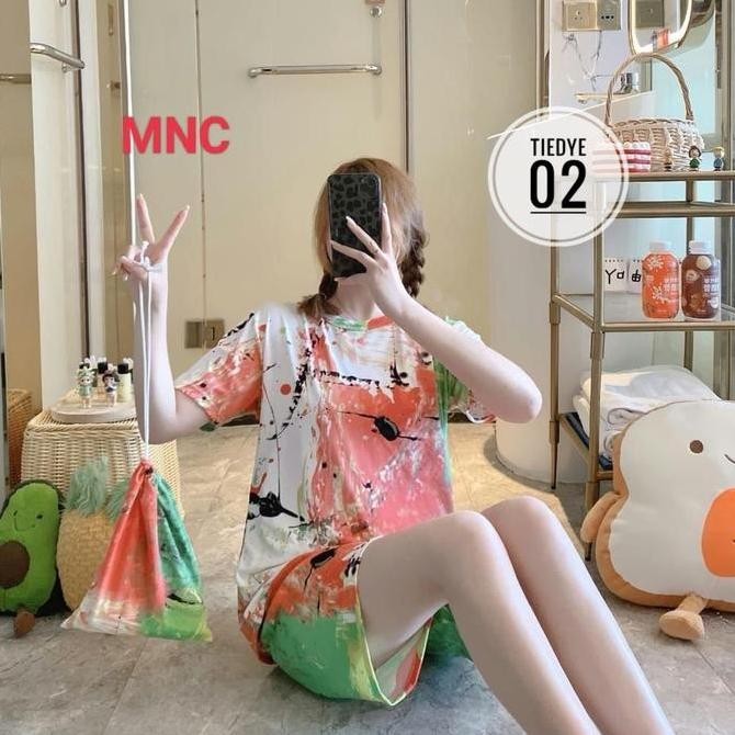 Baju Tidur Wanita / Baju Tidur Dewasa / Baju Tidur Kaos Celana Pendek