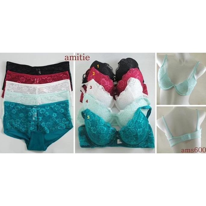 BRA SET AMITIE LACE (VICTORIA SECRET LA SENZA TRIUMPH MARKS SPENCER HM