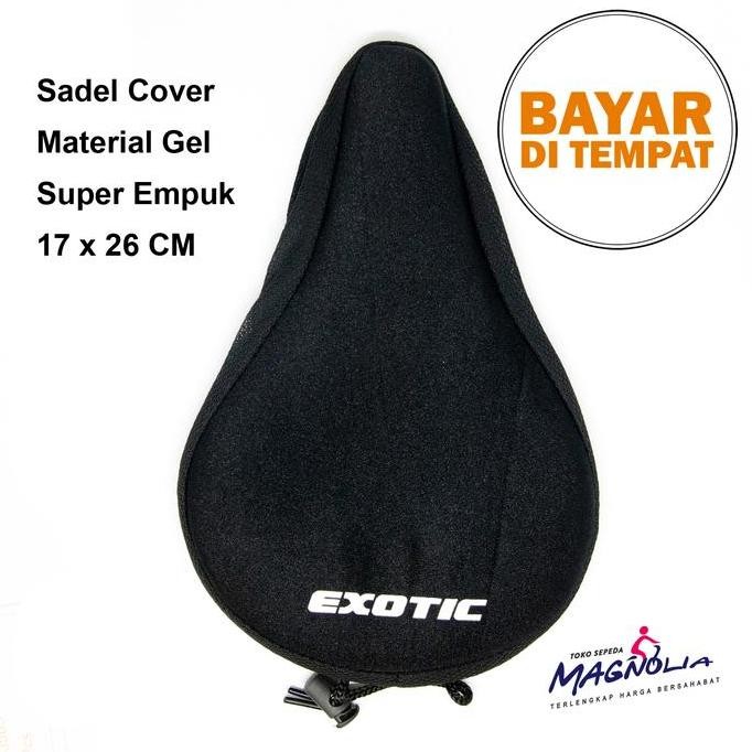 Promo Sarung Jok Sepeda Cover Sadel Gel Sepeda MTB Gunung Exotic COD