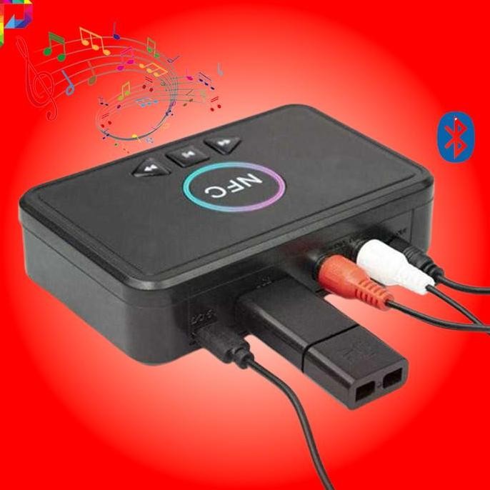 Audio Bluetooth 5.0 Receiver Adapter NFC RCA AUX
