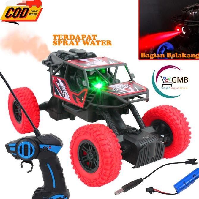 TERMURAH - MAINAN ANAK MOBIL RC NITRO SPRAY PR-17732 MOBIL REMOTE OFFROAD NITRO KELUAR ASAP 1:16