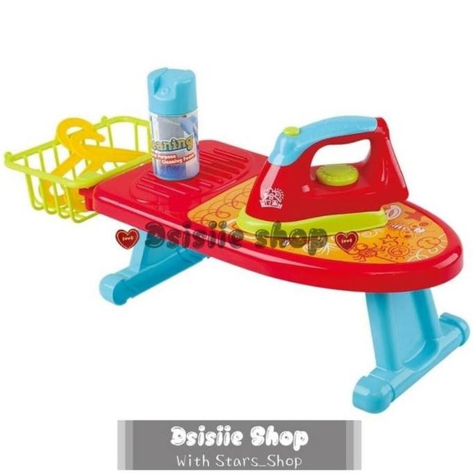 TERBARU - Mainan Playgo My Compact Ironing Set Original / Mainan Setrika