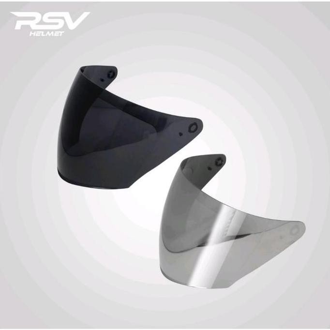 PROMO DISKON - Kaca Helm Half Face RSV SV300 Original Dan Iridium