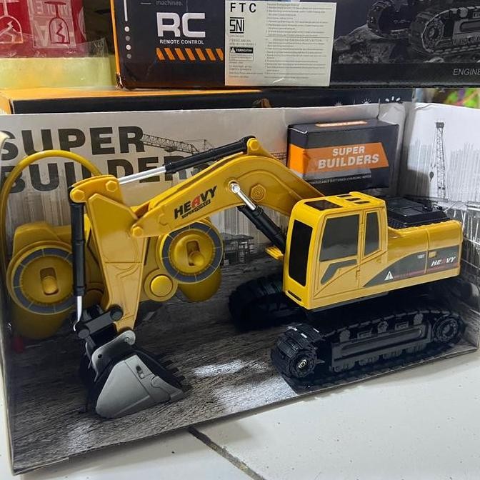 TERMURAH - FREE BATERAI REMOTE RC MINI BEKO REMOTE CONTROL EXCAVATOR BEKO MOBIL KERUK CONTRUCTION BA