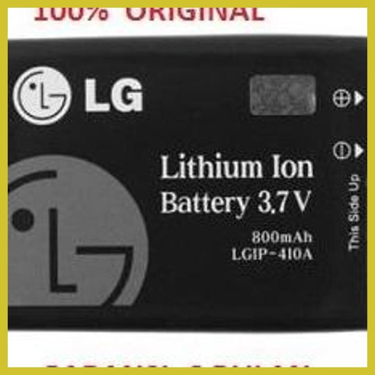 COD 100% ORIGINAL BATTERY LG LGIP-410A / KE770 SHINE, KG770, DLL PRIVASI AMAN