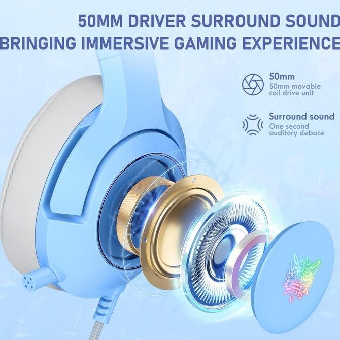 ONIKUMA K9 Headset Gaming Elite Stereo Headphone Gaming Original