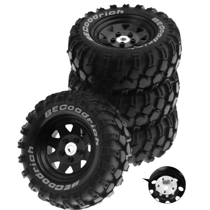 TERBARU - 4pcs Ban Velg beadlock 1.9 Rc Axial scx10 Trx4 Rgt Mn128  Ban 1.9 Rc