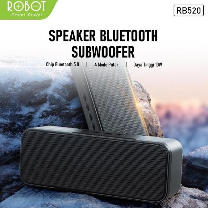 ROBOT RB520 Speaker Bluetooth Portable Audio Super Bass