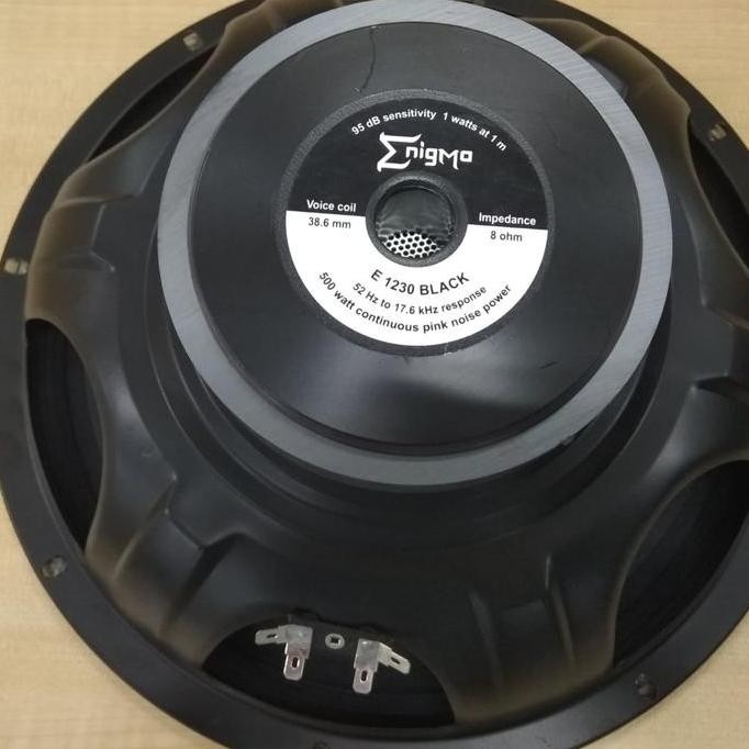 Speaker 12" Enigma 1230 black