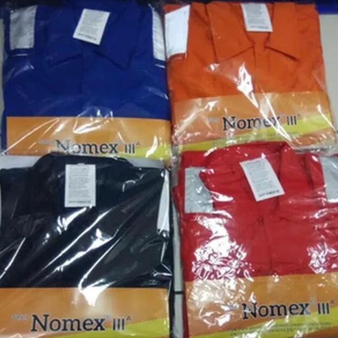 Coverall Nomex IIIA / Warepack bahan Anti Api / Coverall Pertamina