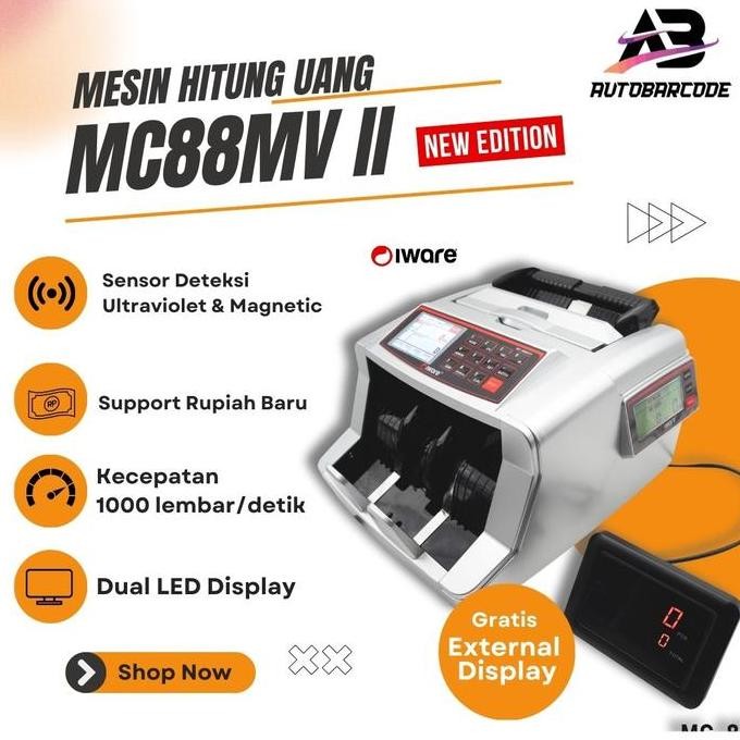 Terbaik Iware Mc88 Mv Ii Terbaru Mesin Penghitung Uang Campur Emisi Baru Alat Hitung Uang Money Coun