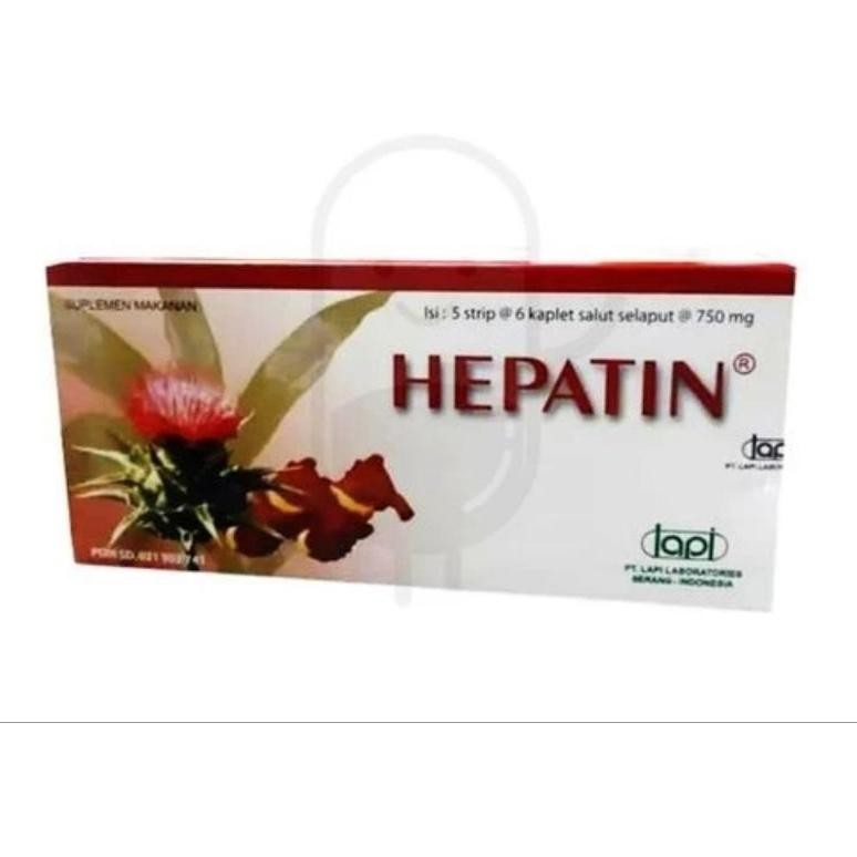 Hepatin Box Isi 30 Kaplet