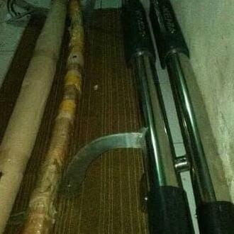 TANDUK pengaman bemper belakang besi stanlist MOBIL all new AVANZA