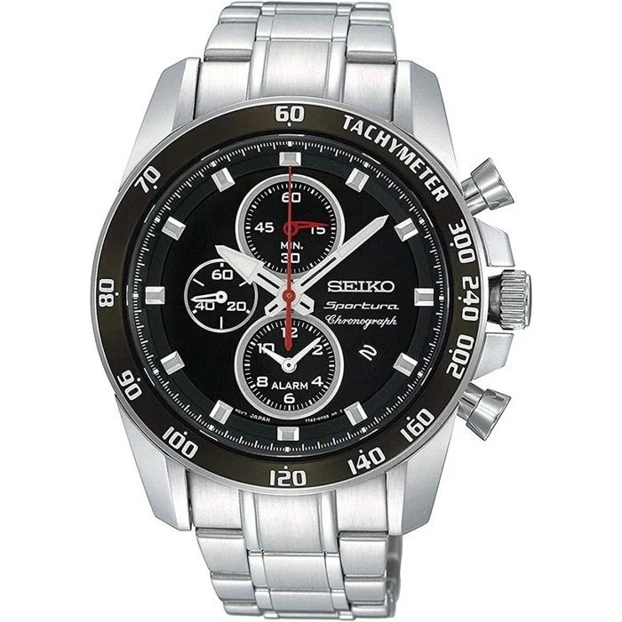 Jam Tangan Pria Seiko Sportura Chronograph SNAE69P1
