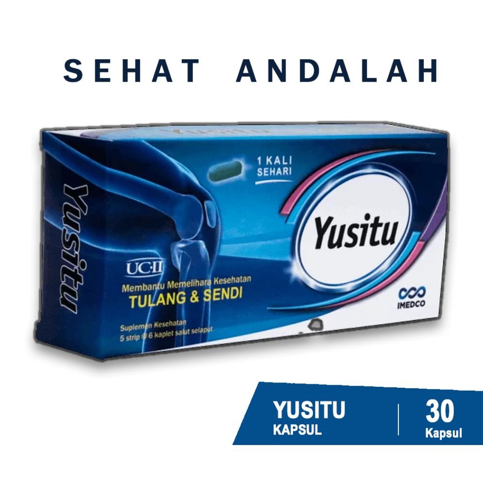 Yusitu 1Box/30 Kapsul Obat Tulang Dan Sendi